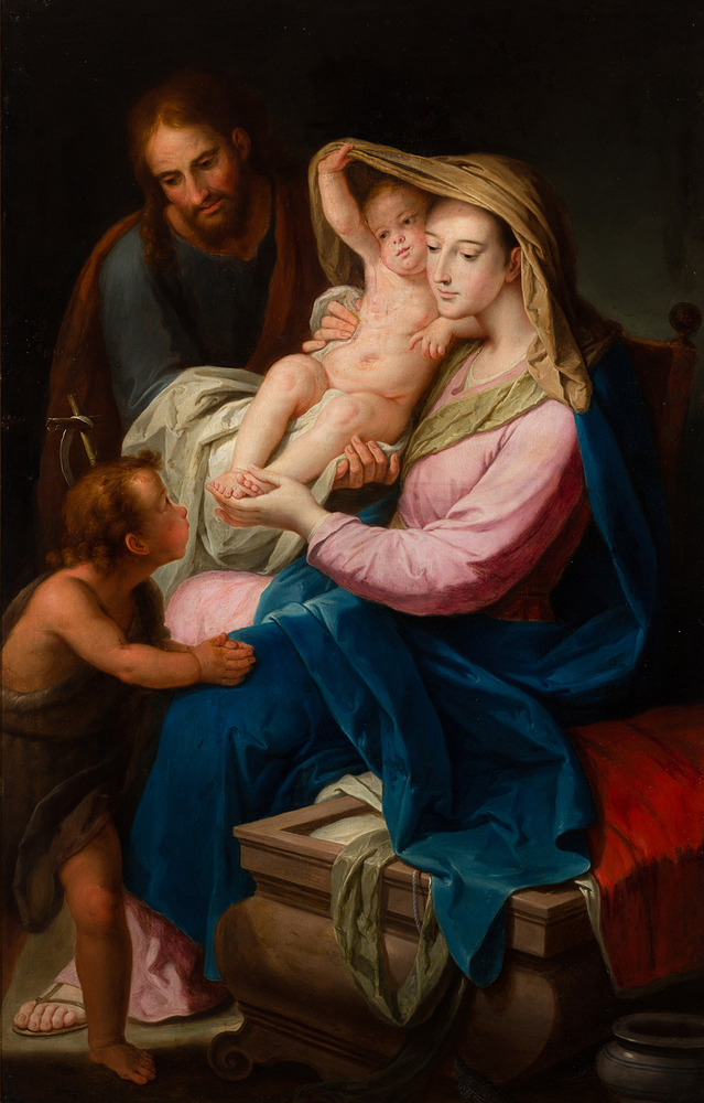 Sainte Famille et Saint Jean-Baptiste Enfant 